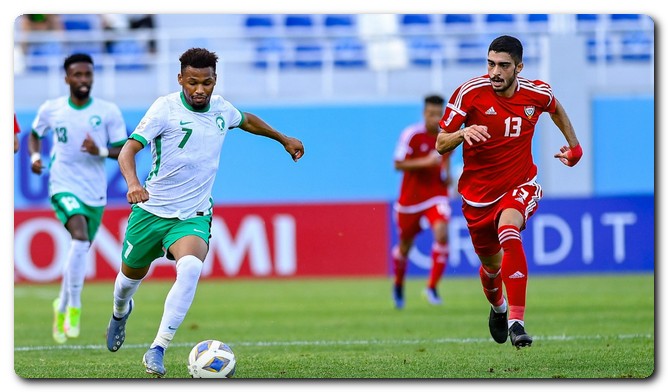 القنوات الناقلة لمباراة السعودية وأزوبكستان مباراة السعودية وأزوبكستان